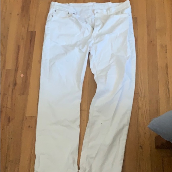 all white levi jeans mens